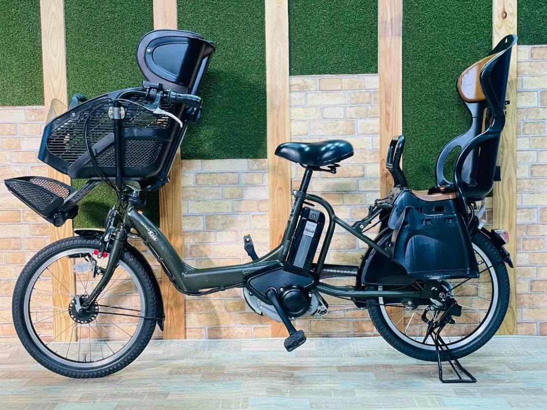 赤札 人気No１モデル レッド系 ヤマハ 子供乗せ電動アシスト自転車 H3074
