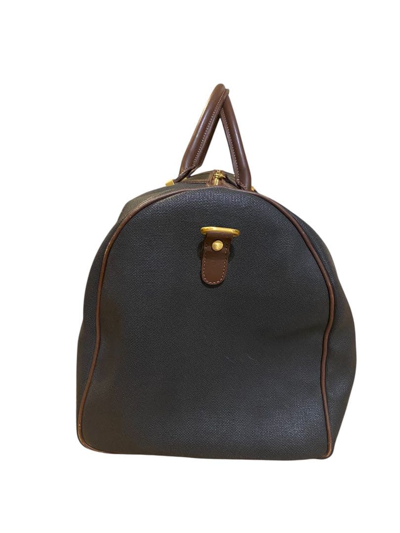 【良品】dunhill ダンヒル PVC×レザー ボストンバッグ トラベルバッグ