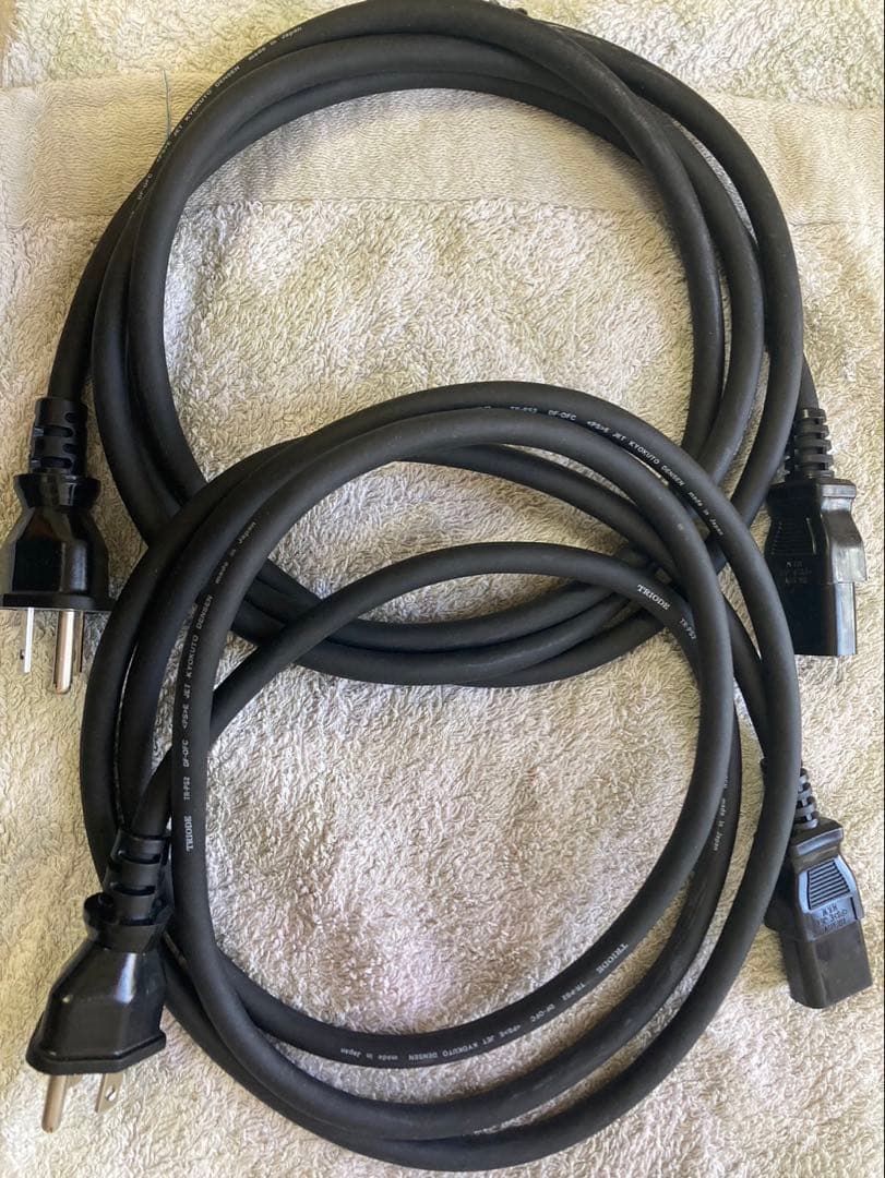 TRIODE TR-PS2 電源ケーブル2本セット