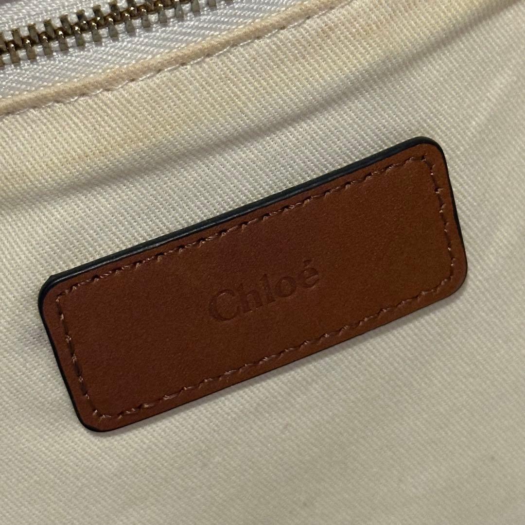 Chloé キャンバス トートバッグ 大容量　 マザーズバッグクロエ