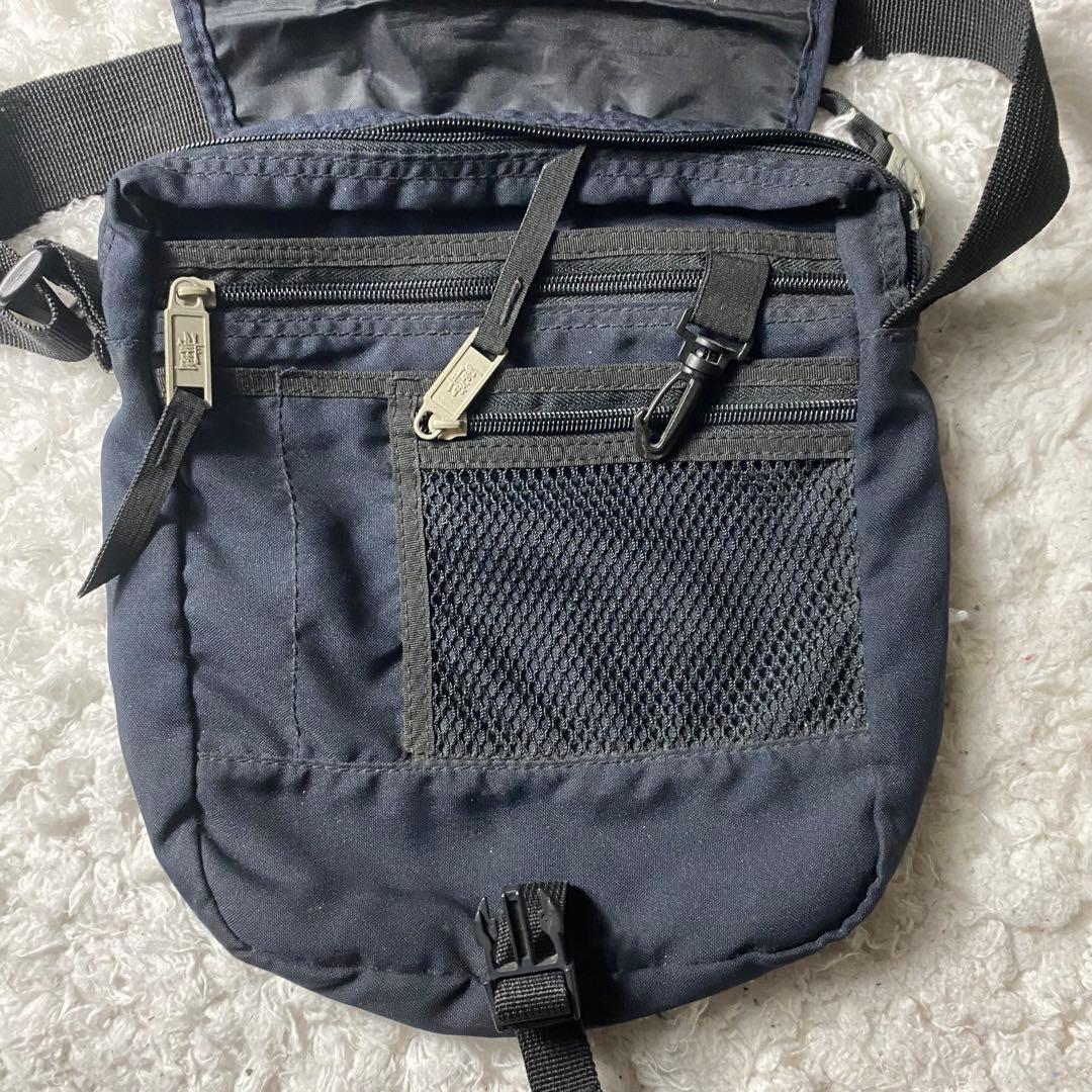 90s OLD STUSSY shoulder bag y2k 紺タグ
