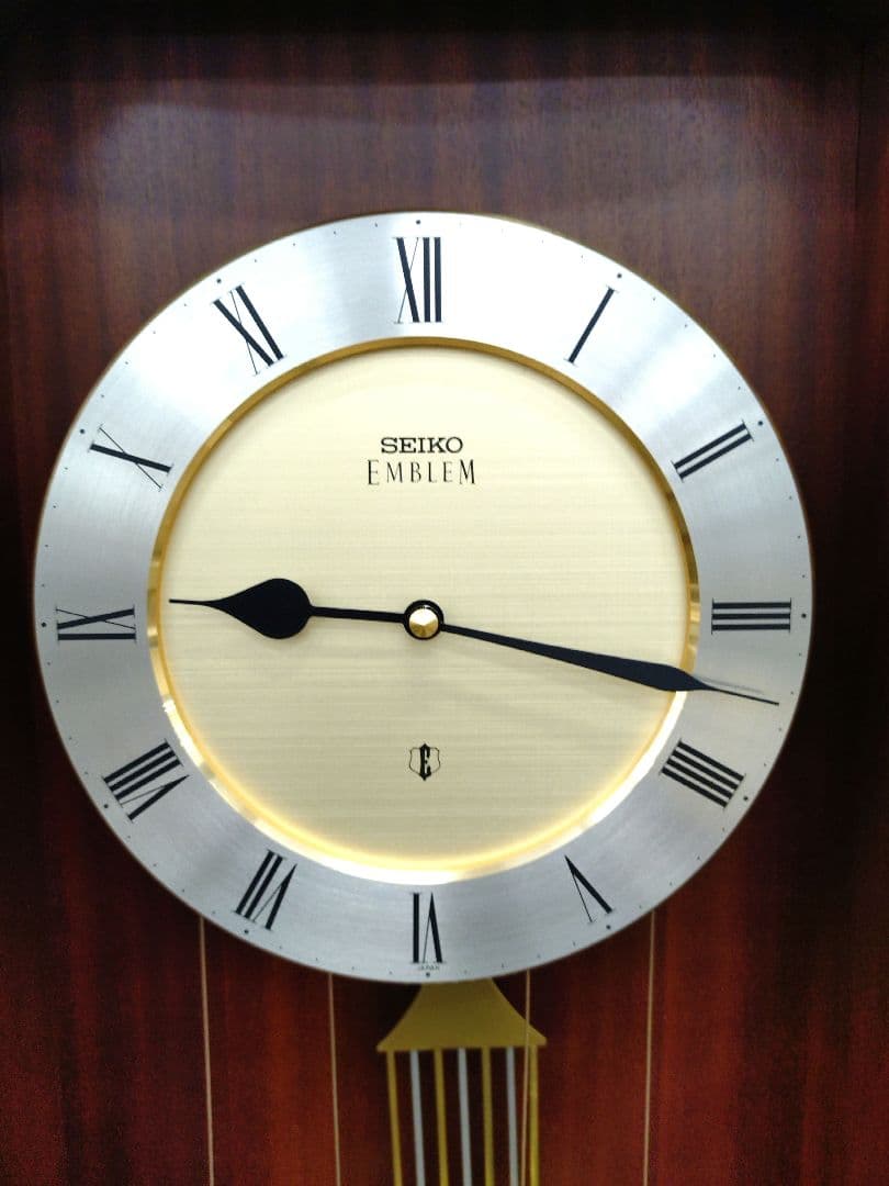 SEIKO セイコー エンブレム ホールクロック 振り子時計 アンティーク