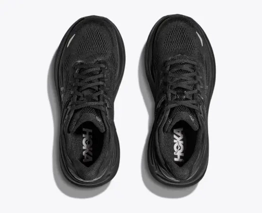 美品　ホカ　HOKA　レディース　W BONDI9　シューズ　24cm　ブラック