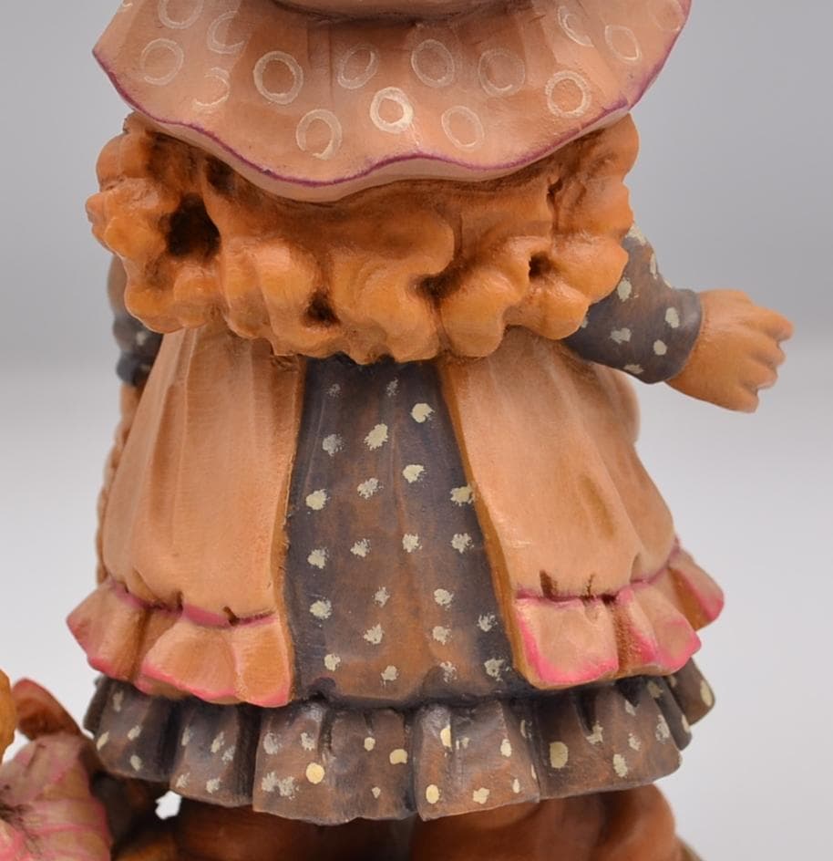 遊びの時間　アンリ　ANRI　サラケイ　木彫り人形　イタリア　17ｃｍ　限定品