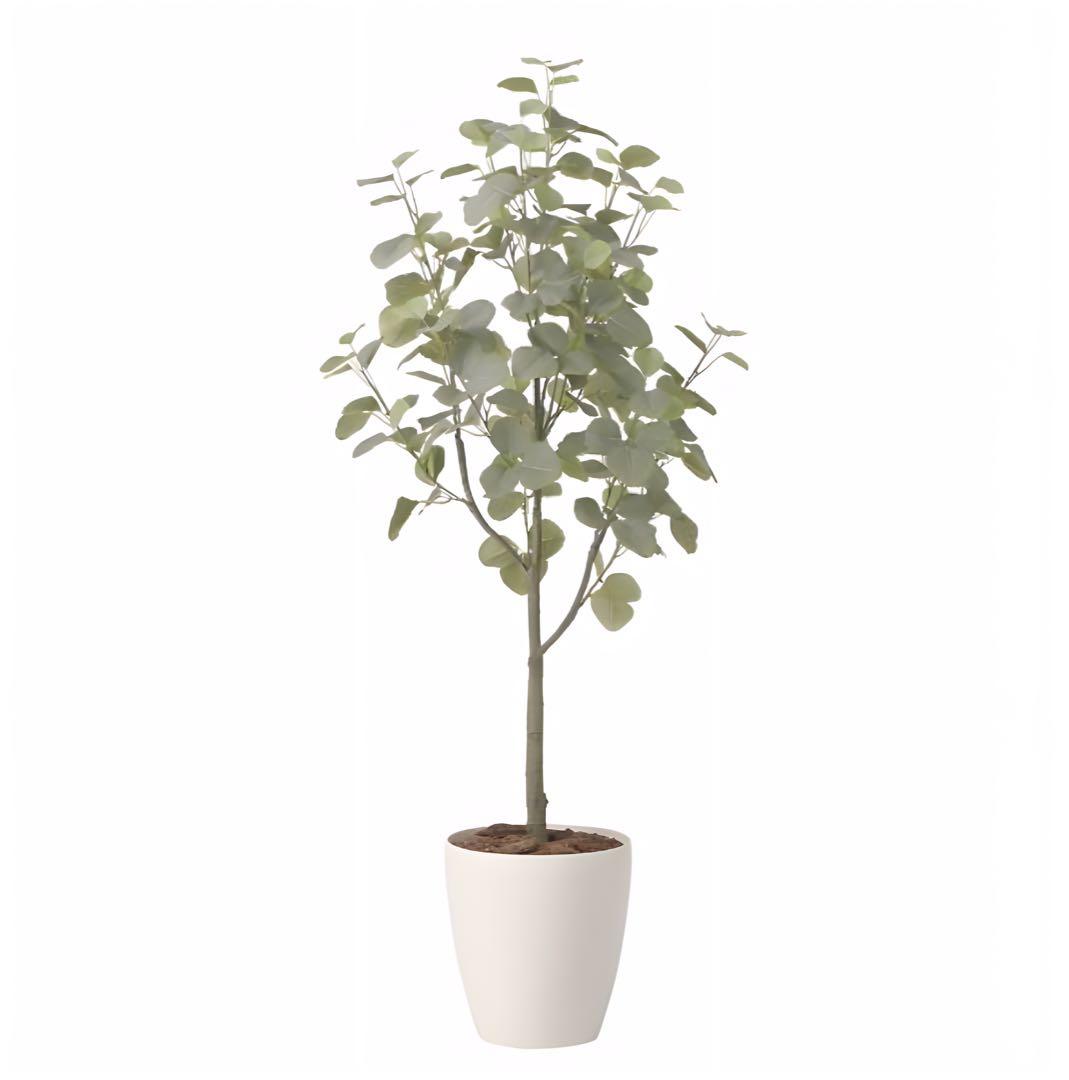光触媒　人工観葉植物　ウォールグリーン　フェイクグリーン　ユーカリツリー1.35