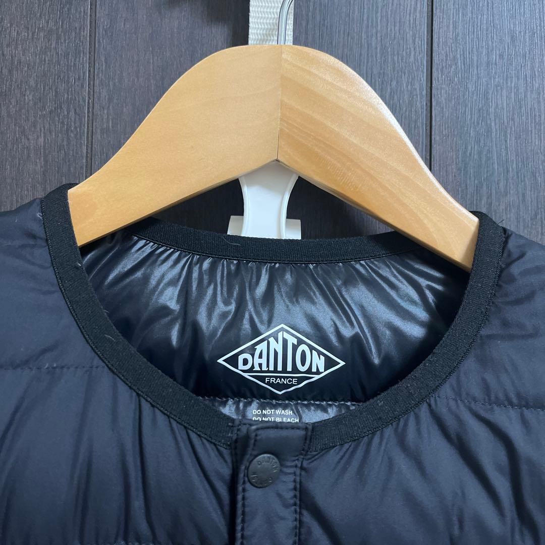 Dantonダントン インナーダウン ジャケット　ブラック M