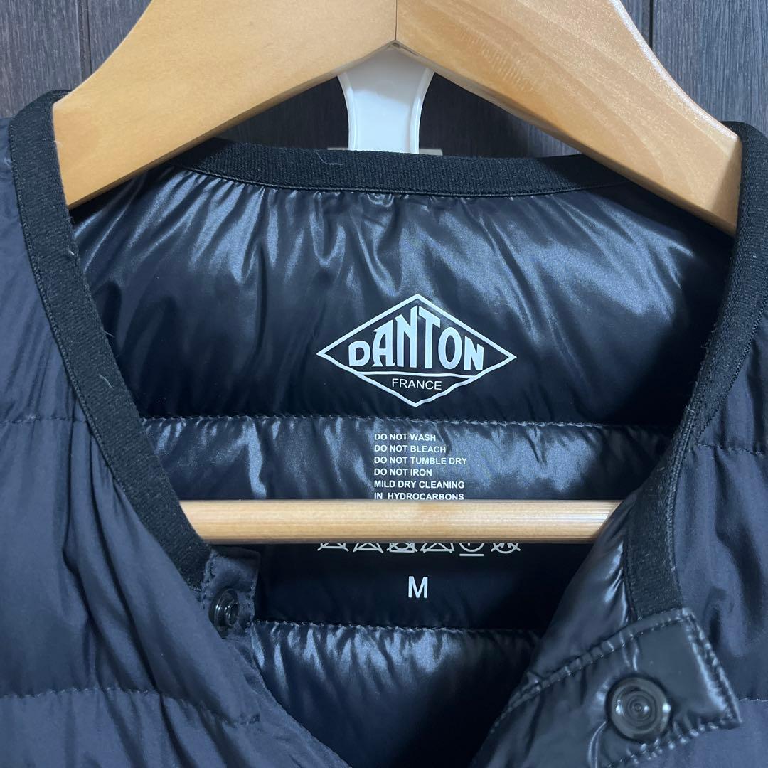 Dantonダントン インナーダウン ジャケット　ブラック M
