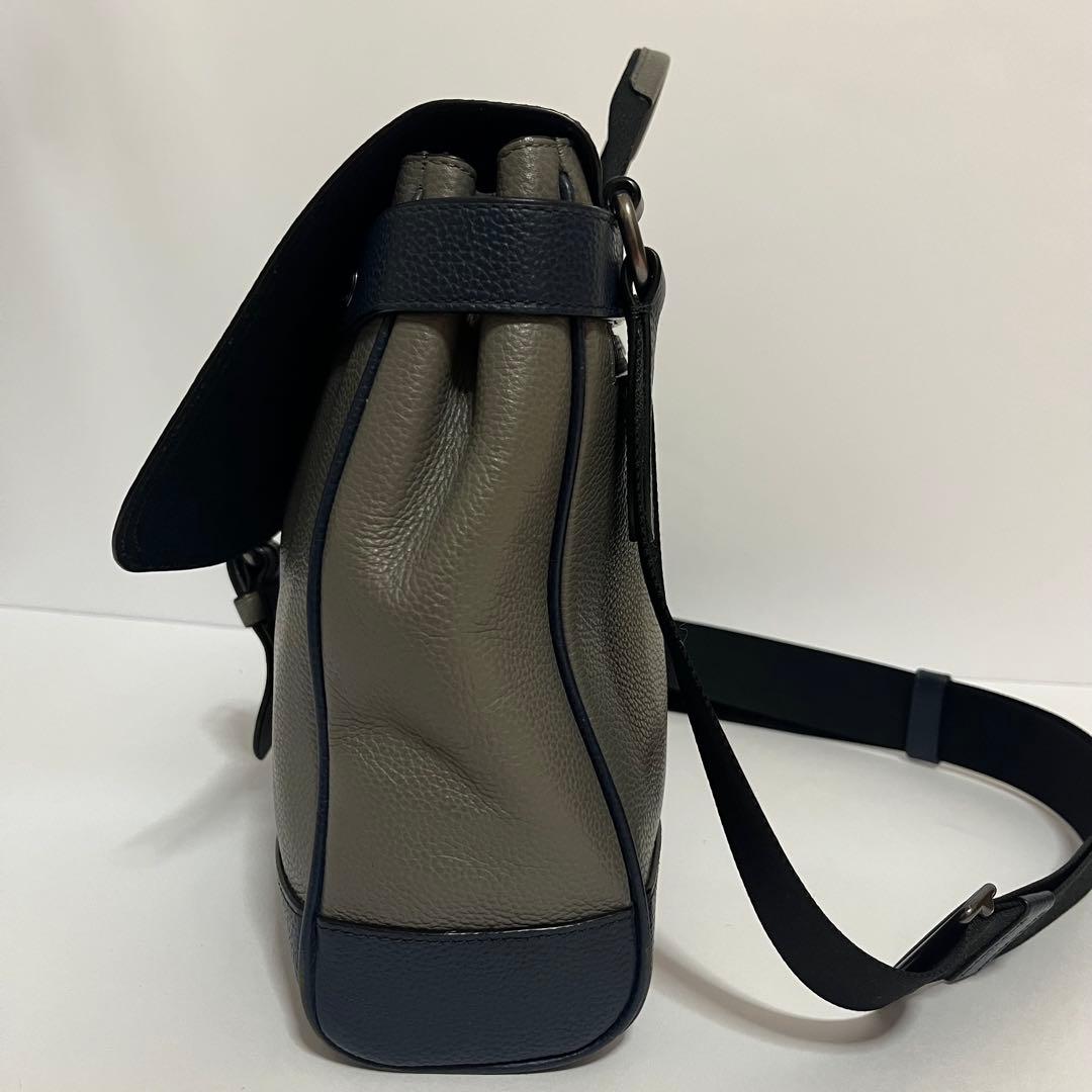 美品✨コーチ　ハドソン　2way メッセンジャーバッグ　ショルダー　レザー