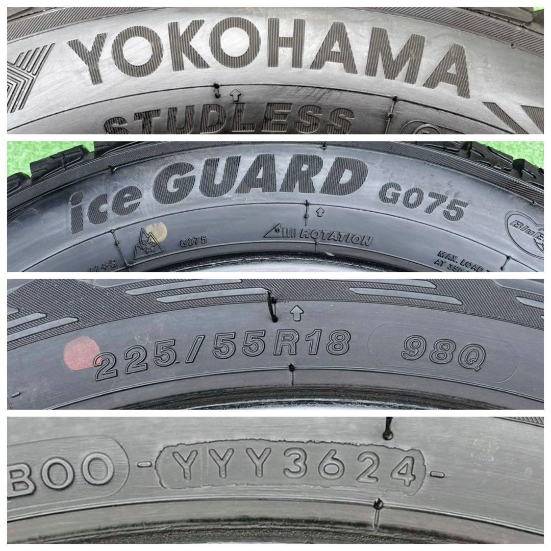225/55R18.YOKOHAMA ICEGUARD GO 75.2024 年