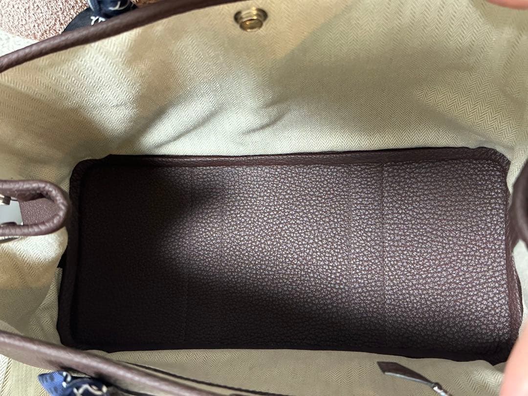 【新品未使用】HERMES ガーデンパーティー　tpm エルメス　ルージュセリエ