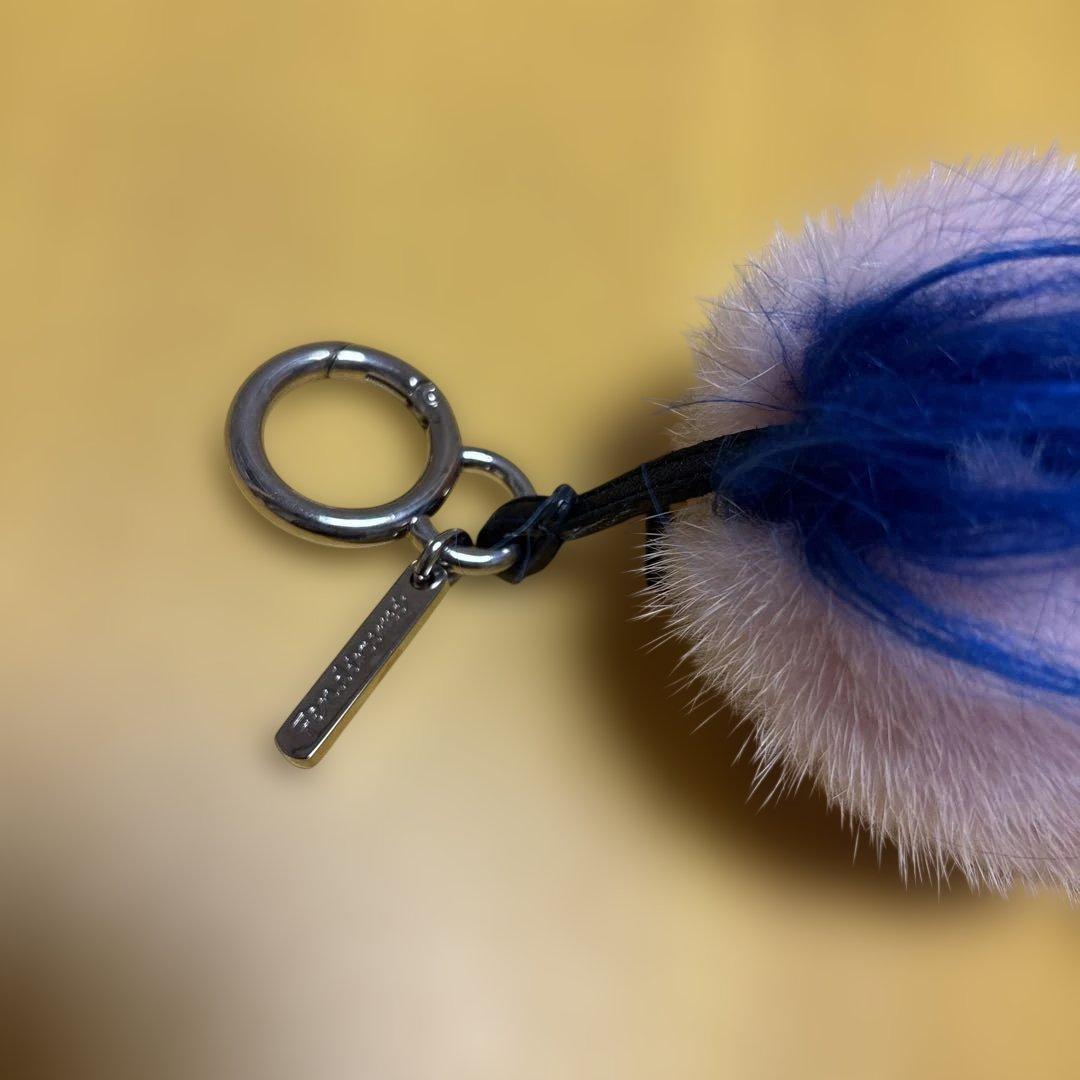 フェンディ FENDI ミンクチャーム　ピロちゃん　美品　バッグチャーム