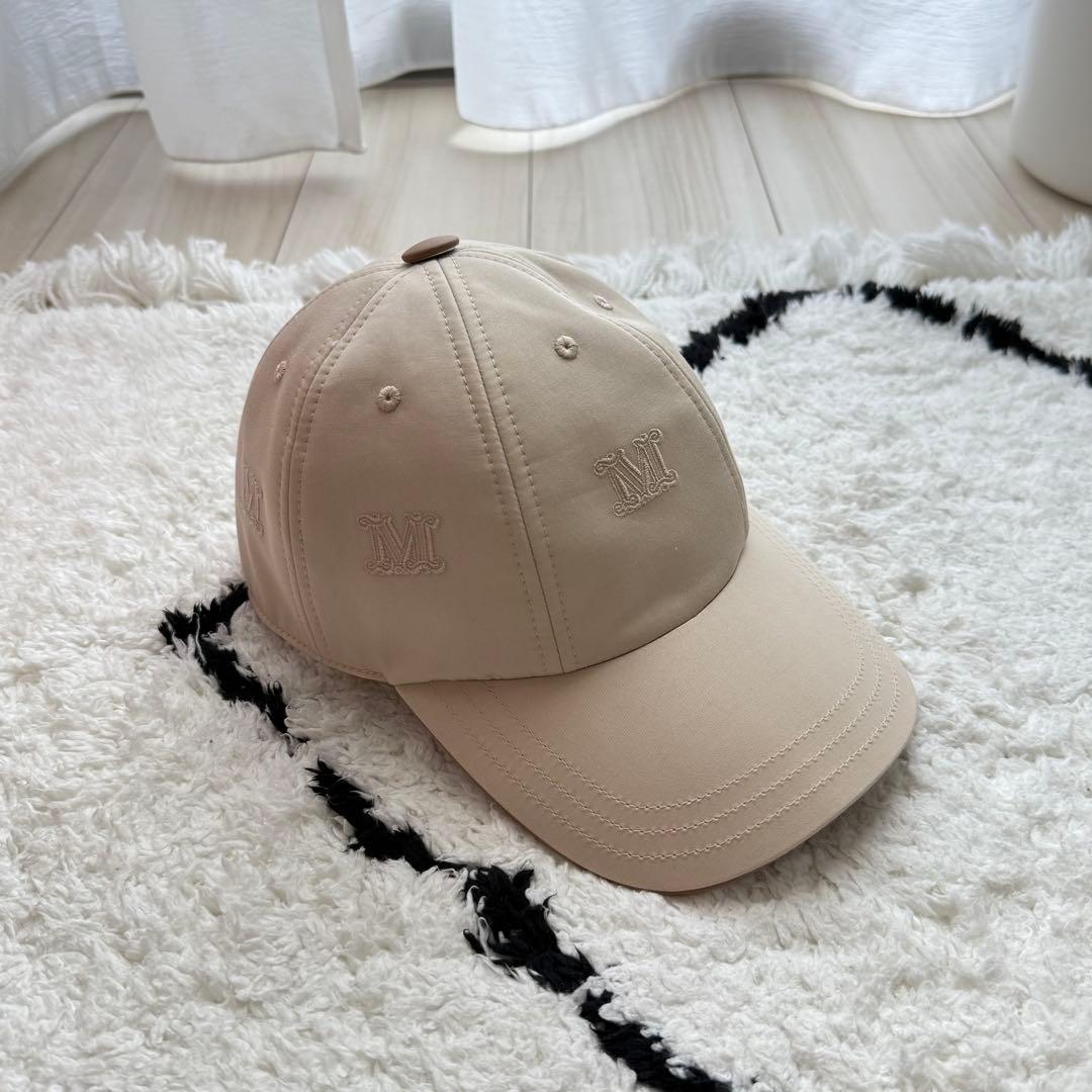 【新品】MaxMara マックスマーラ ロゴキャップ