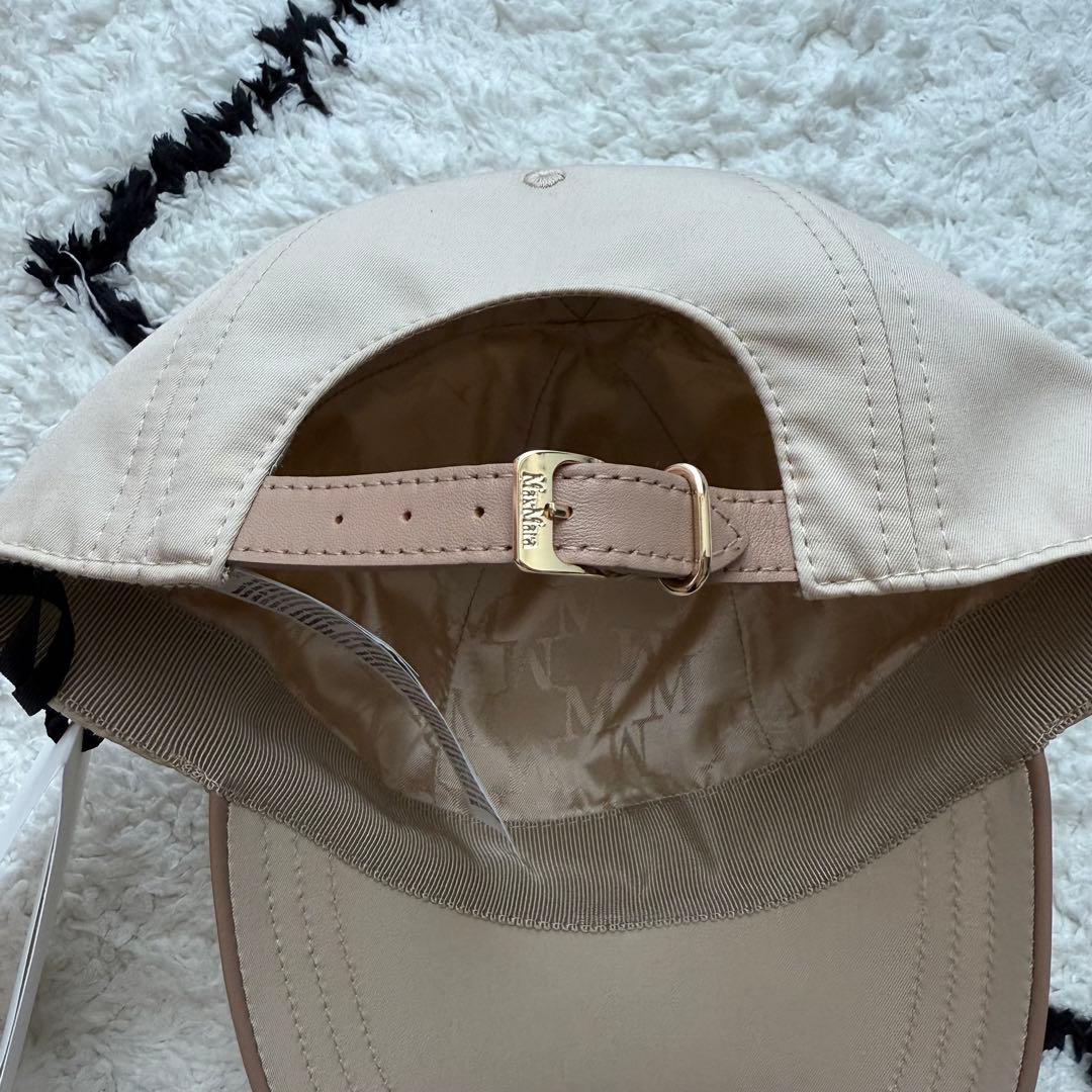 【新品】MaxMara マックスマーラ ロゴキャップ