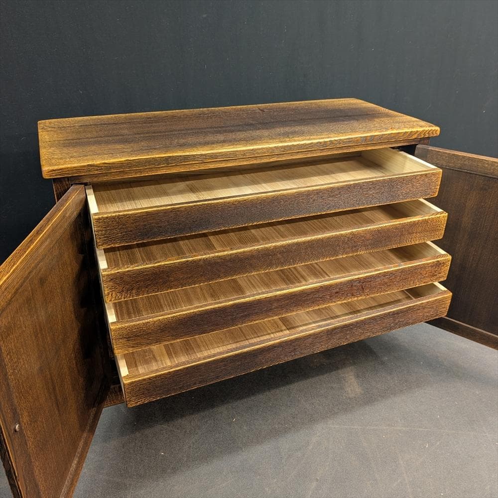 美品　水屋の匠　久遠色　楢 ナラ材　無垢　和箪笥　着物箪笥　箪笥　たんす　タンス