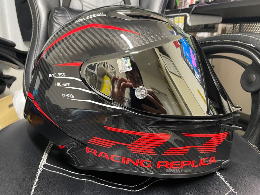 セキュリティ・セーフティ PISTA GP RR PERFORMANCE CARBON/Red