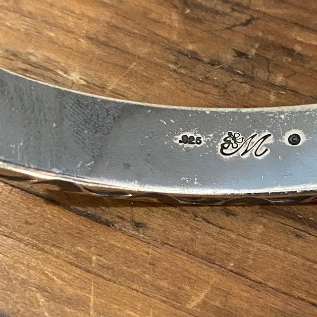 Maxi マキシ Silver925 トラディショナル オープン バングル