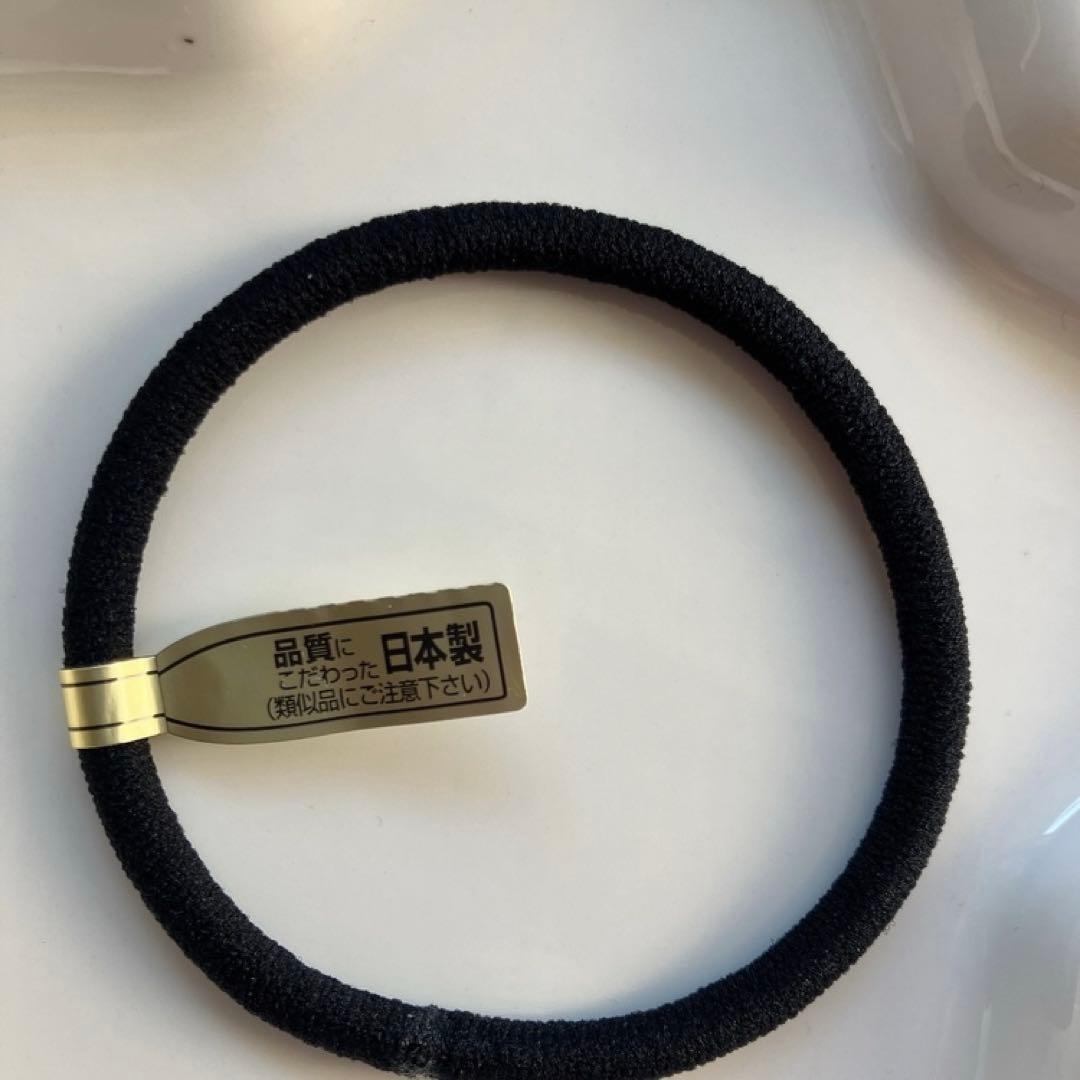 レジン　ヘアゴム ブラウン＆ホワイト◡̈♥︎ バレンタイン