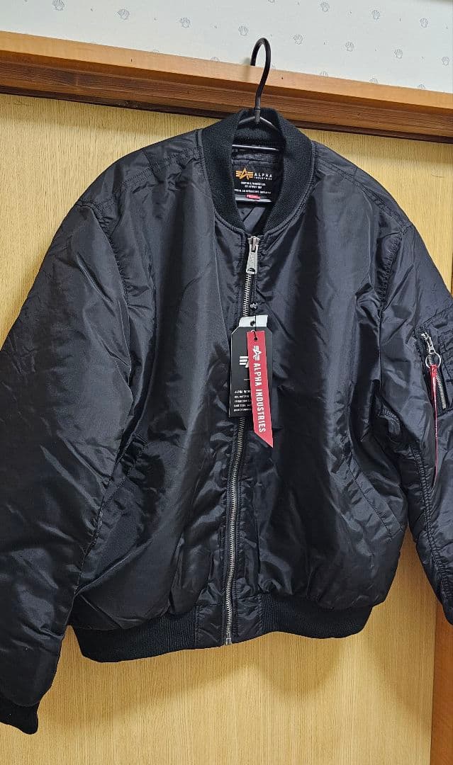 ALPHA INDUSTRIES MA-1 フライトジャケット ブラック　未使用