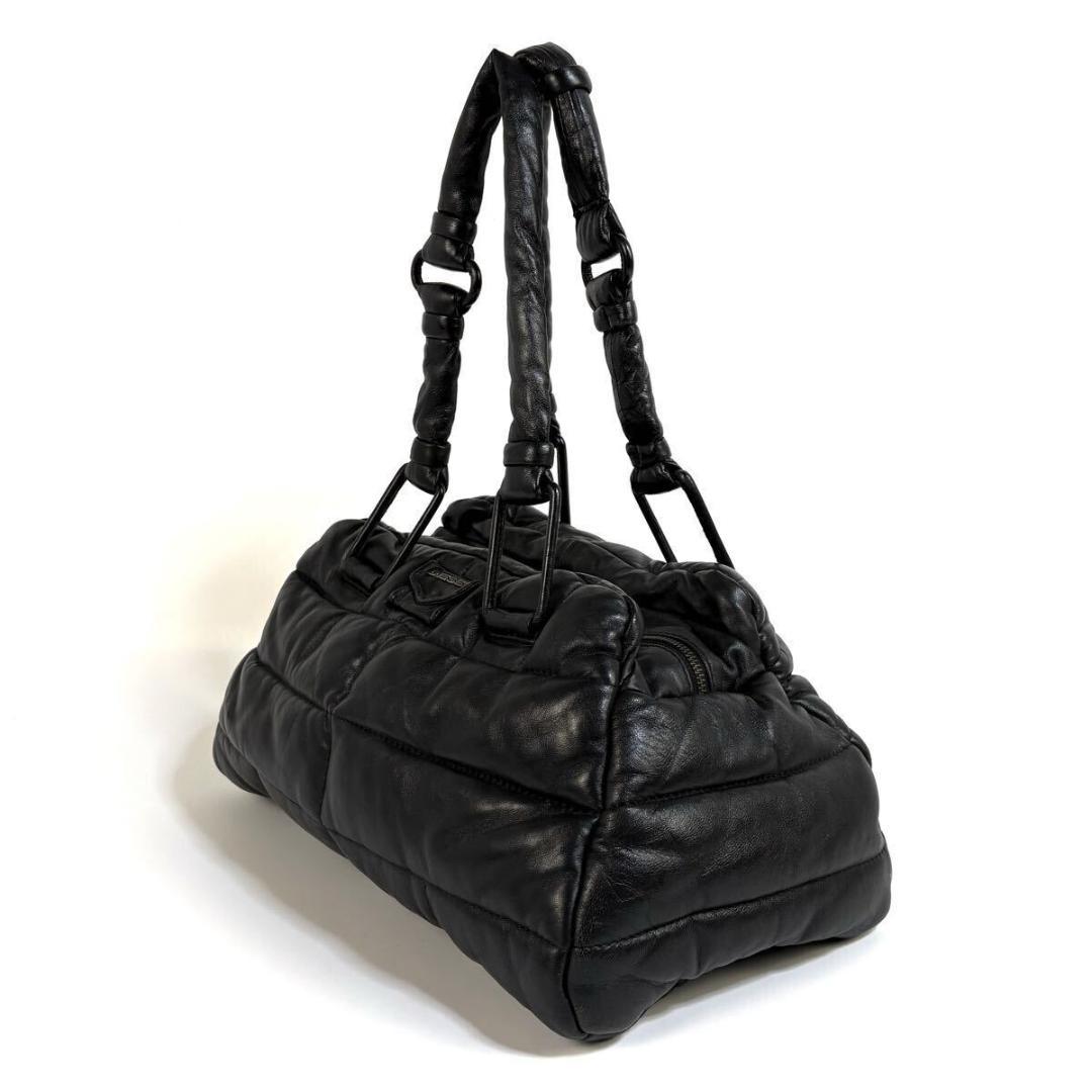【極美品】DIESEL レザー ミニボストン 日本限定 保存袋 カード付き