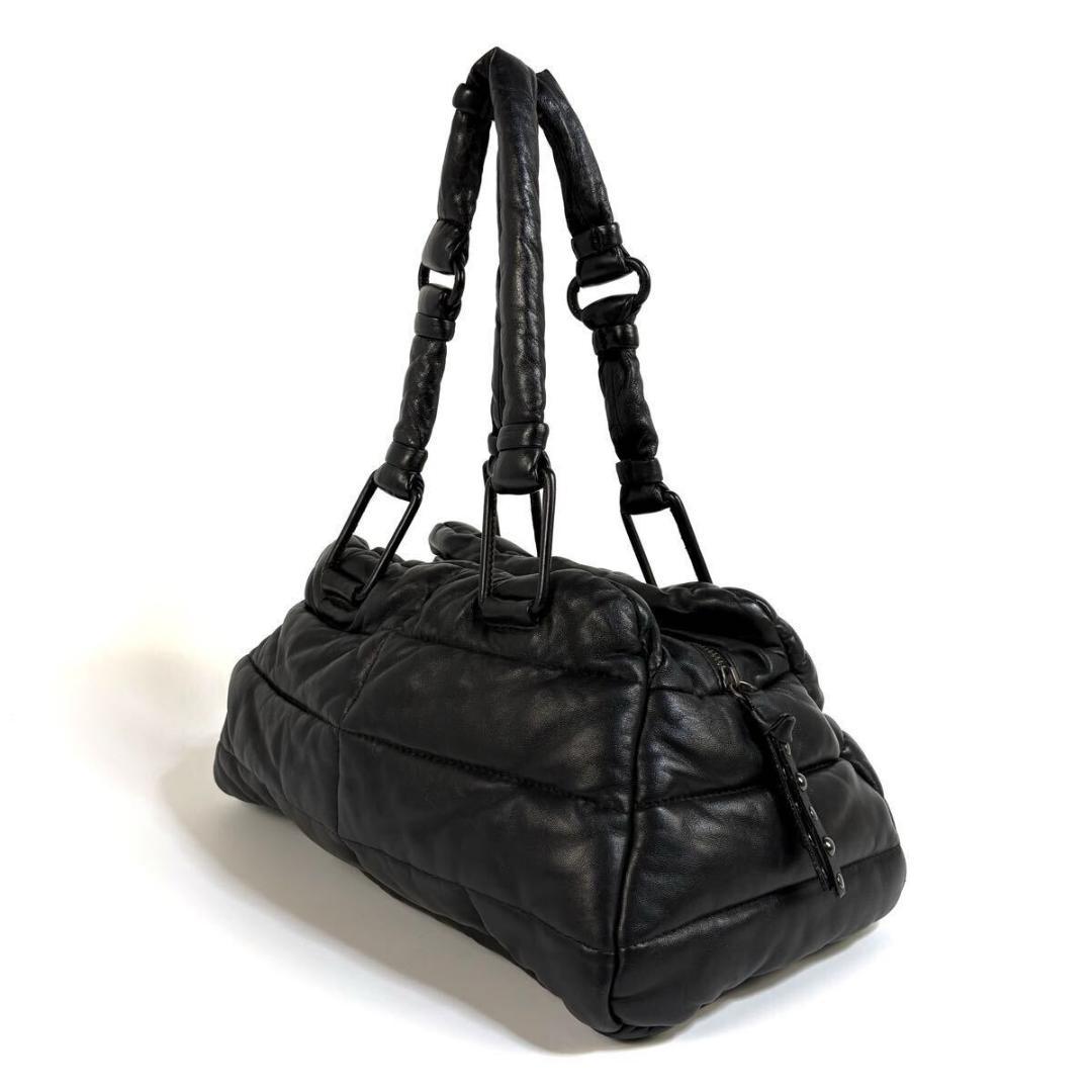 【極美品】DIESEL レザー ミニボストン 日本限定 保存袋 カード付き