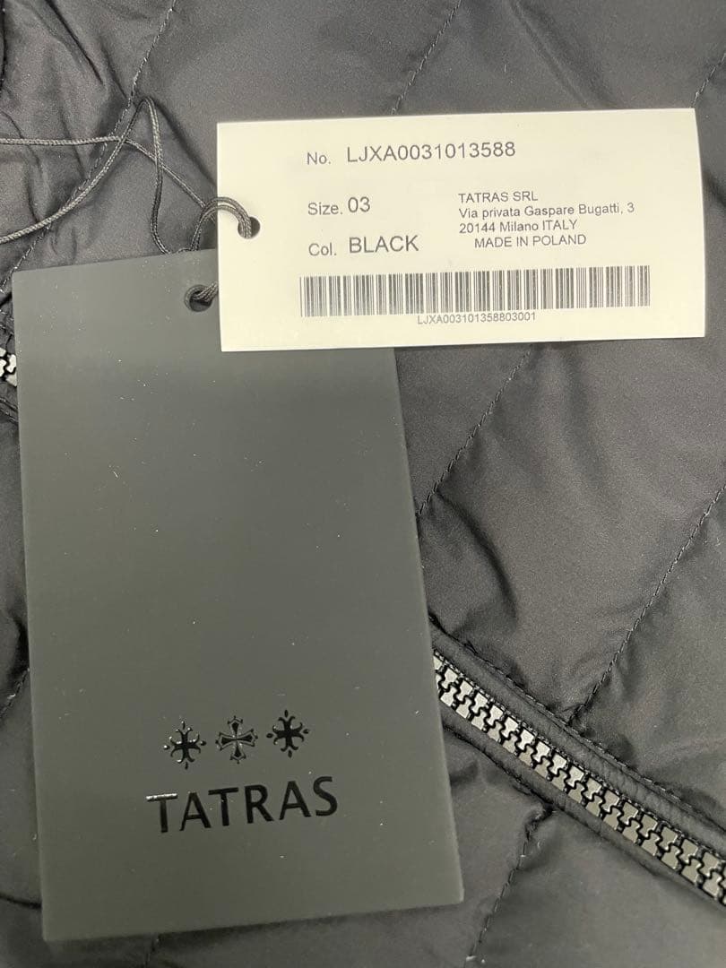 TATRAS タトラス ハーヴ ダウンジャケット サイズ3 レディース　ブラック