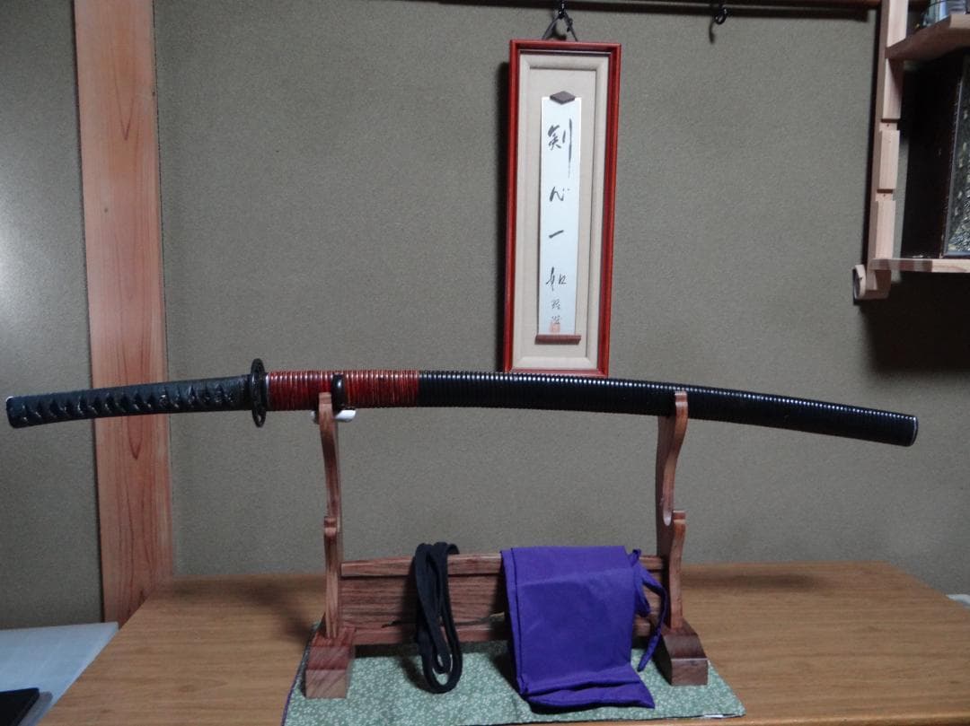 ３日限定値下「武堂」中古模擬刀　71.5cm　923ｇ　真剣に近い重さ