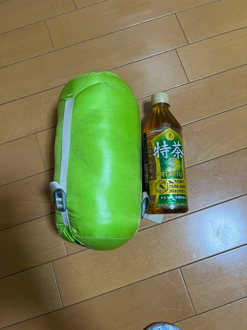 【ほぼ未使用】AEGISMAXシュラフ MINI Mサイズ／グリーン