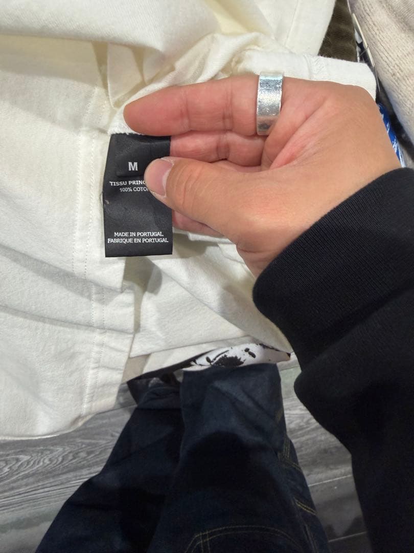 VETEMENTS WANTED フード付き長袖カットソー