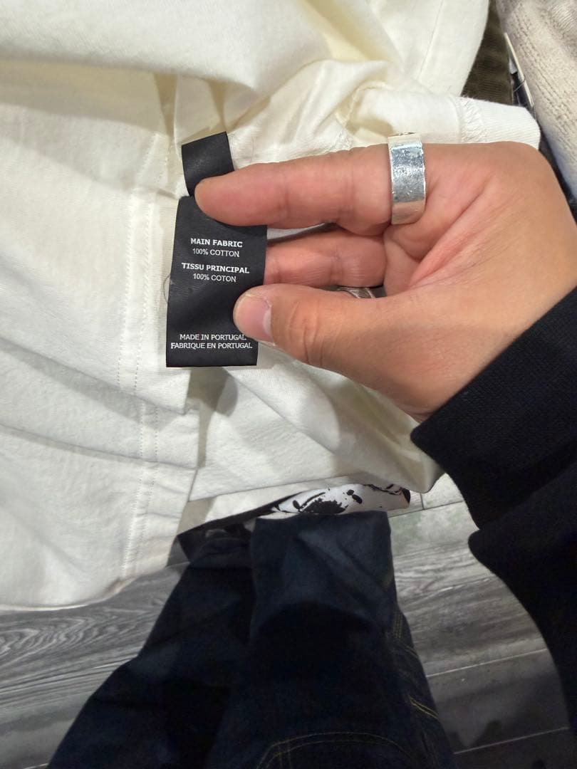 VETEMENTS WANTED フード付き長袖カットソー