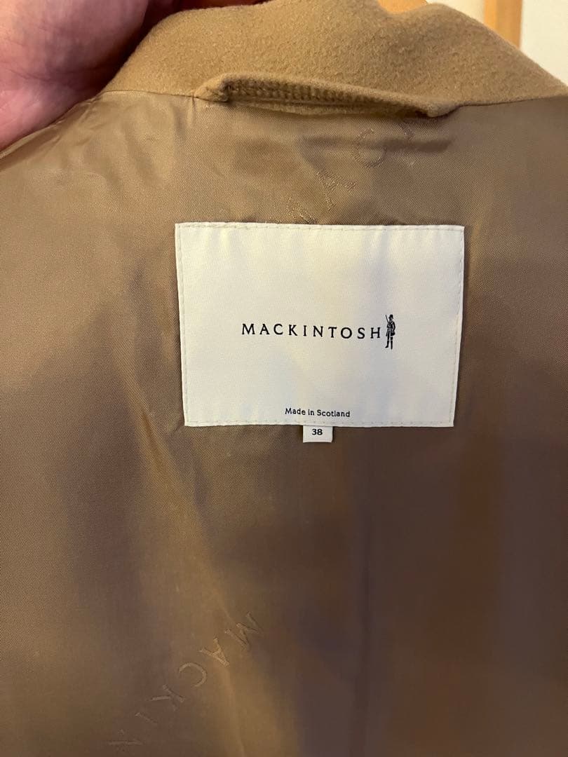 MACKINTOSH ステンカラーコート 38サイズ ベージュ