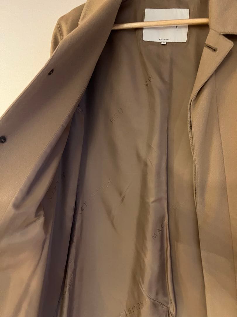 MACKINTOSH ステンカラーコート 38サイズ ベージュ
