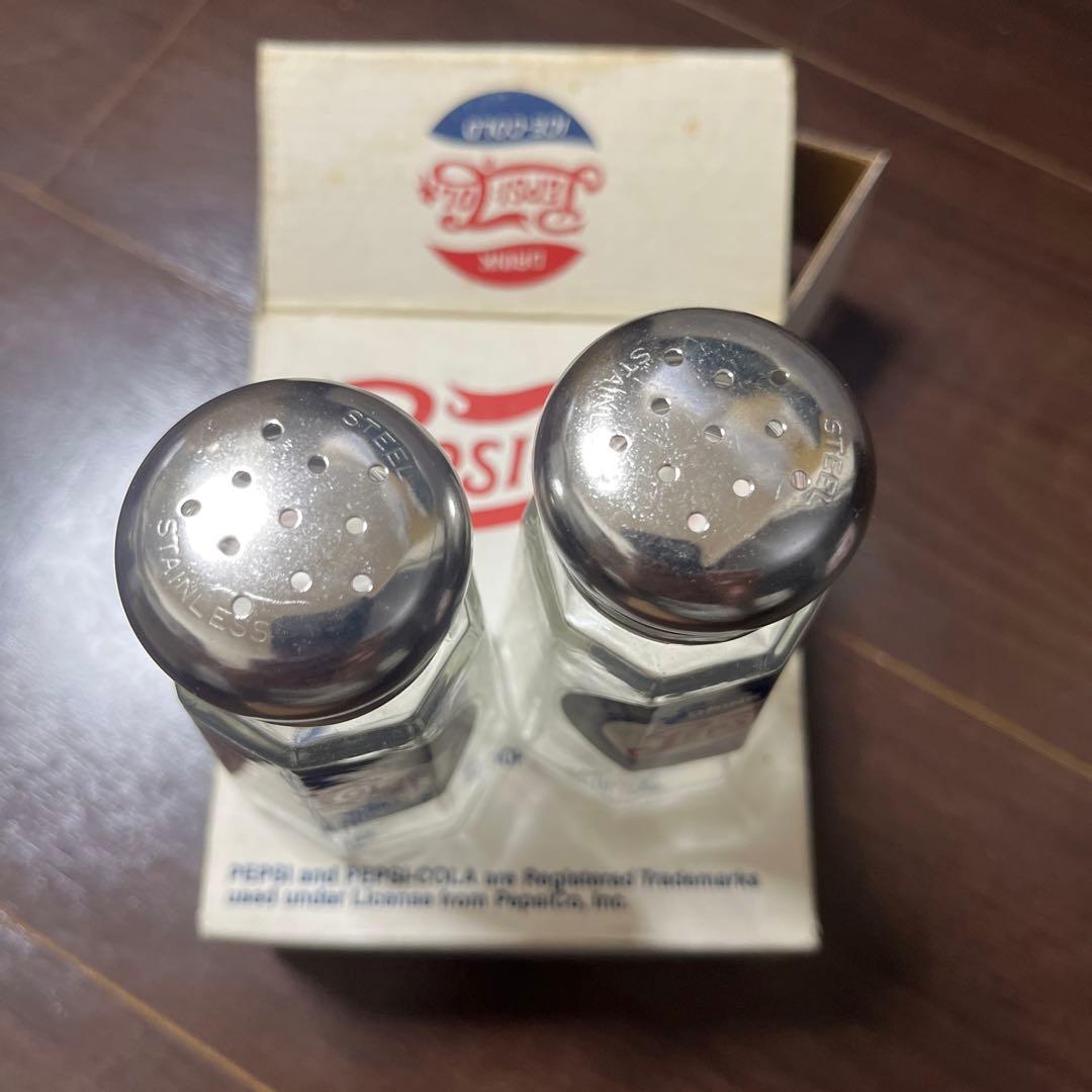 希少　アンティーク　ペプシコーラ　ソルト＆ペッパー　ペプシ　PEPSI