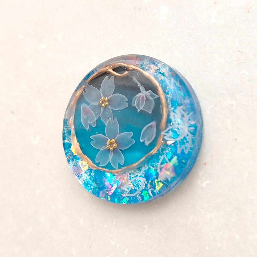 【25-10.order02】　ハンドメイド　レジン　ヘアゴム