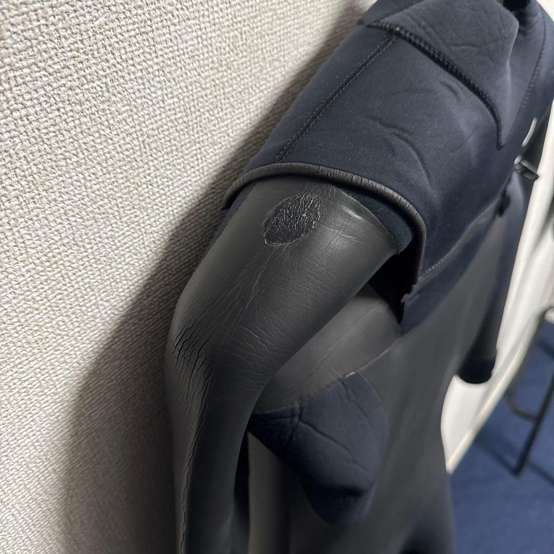 美品　日本製_Hurley ロンハーマン　ウエットスーツセミドライ4mm/3mm