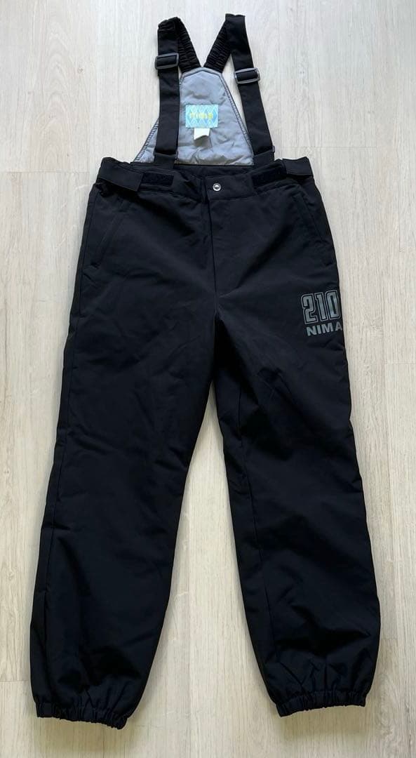 【中古】nima スノーウエア上下　１６０　ニット帽のおまけ付き