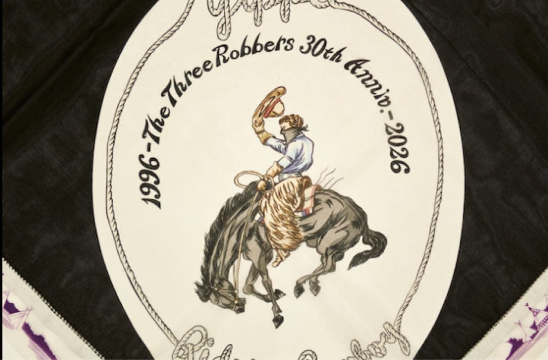 こ*み様 RMF×TheThreeRobbers 30th SILK SCARF