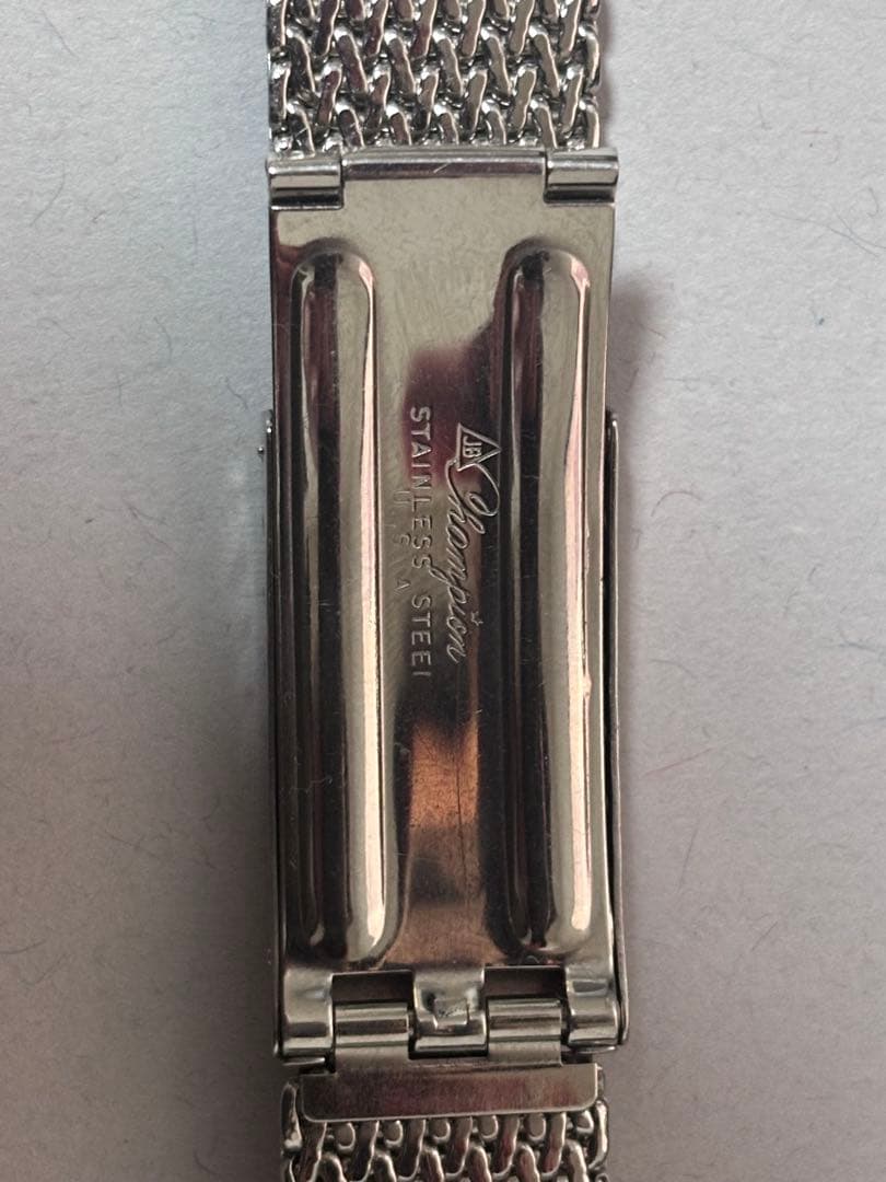 希少　JB champion 時計　ミラネーゼメッシュベルト　ステンレスベルト