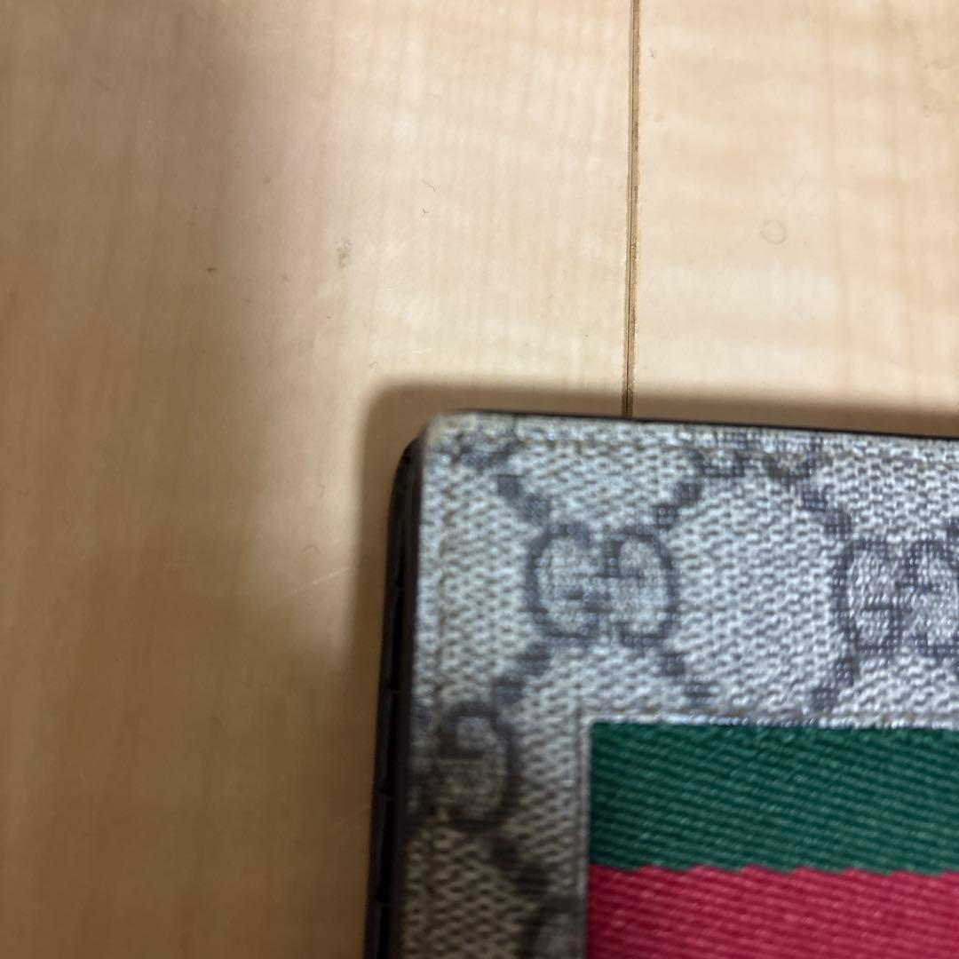 Gucci 二つ折り財布 GGパターン