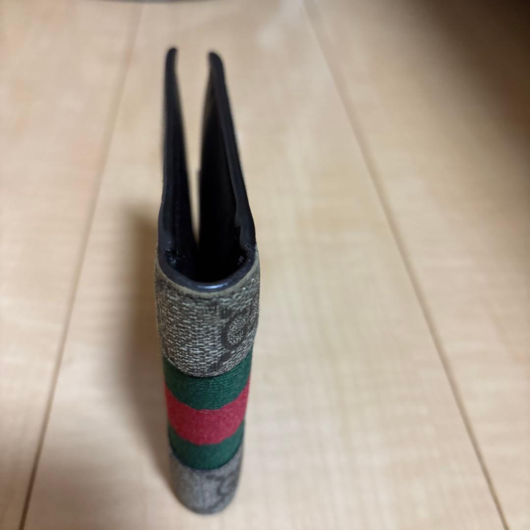 Gucci 二つ折り財布 GGパターン