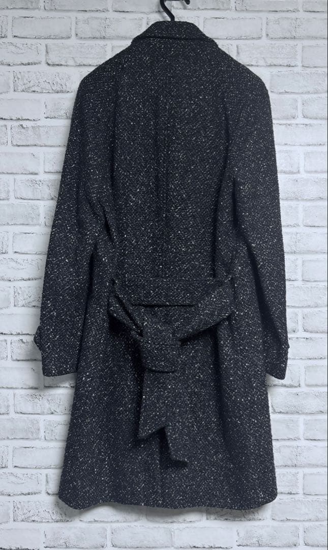 【最終価格】定価12万 Paltò BARTOLOMEO ベルテッドコート 46