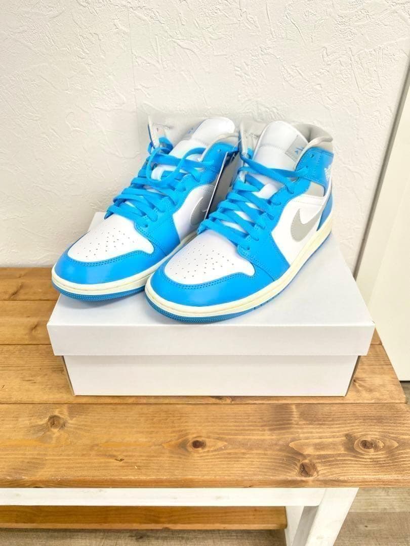 27㎝ AirJordan ナイキ エアジョーダン1 MID BQ6472-40