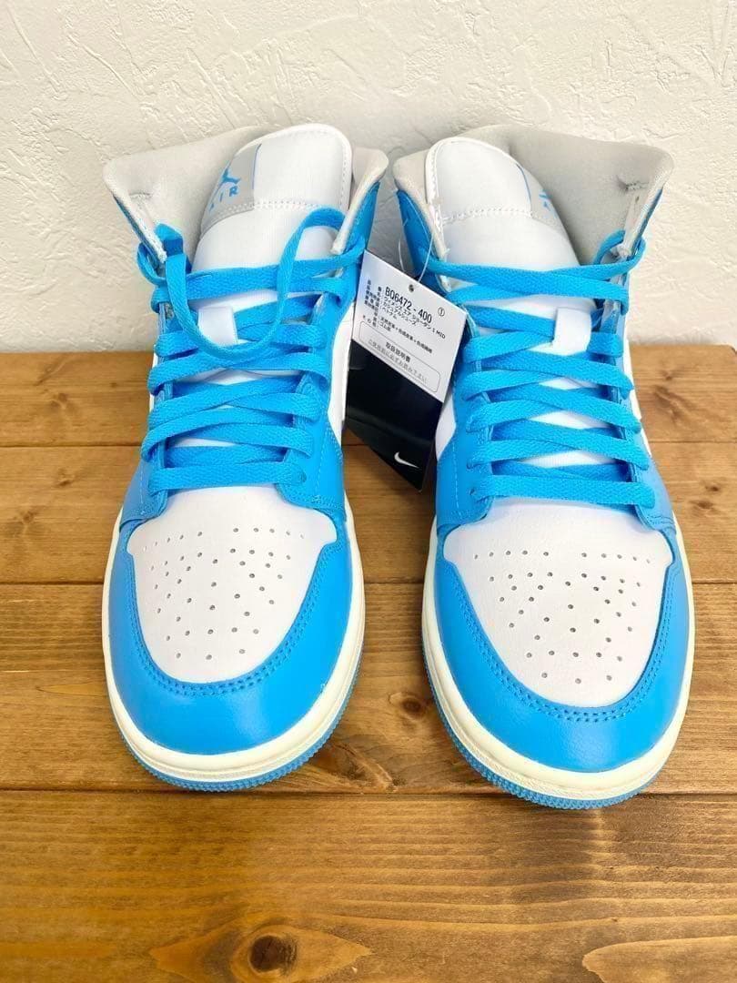 27㎝ AirJordan ナイキ エアジョーダン1 MID BQ6472-40