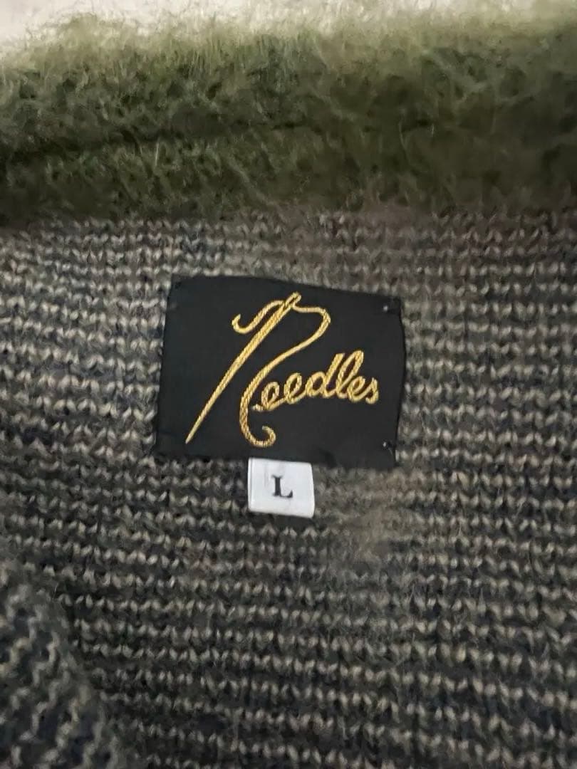 needles モヘヤカーディガン　24aw Lサイズ