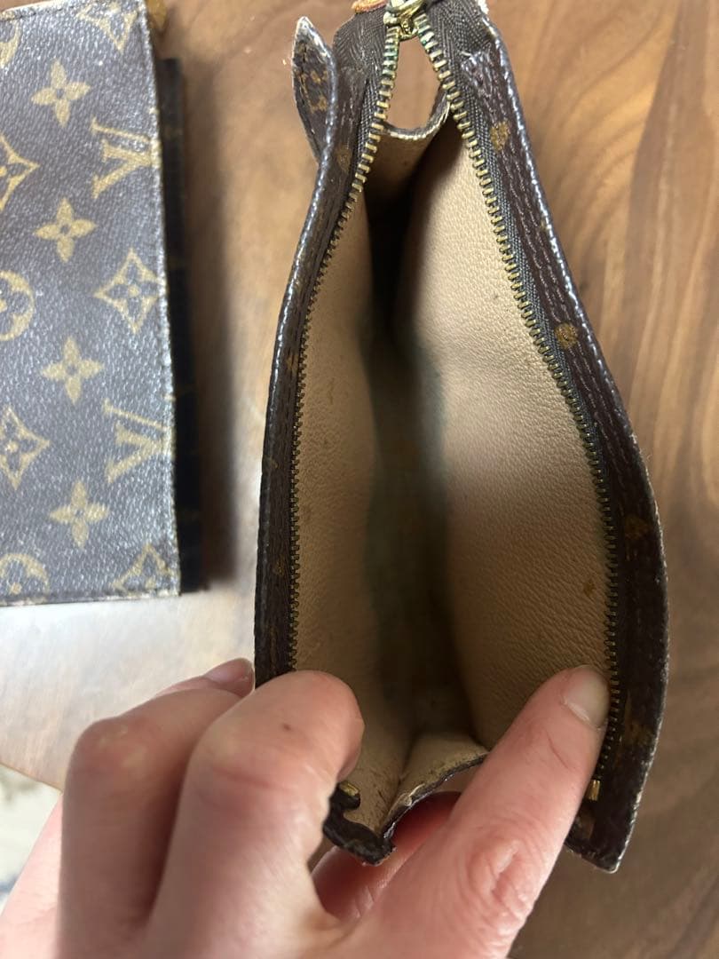 Louis Vuitton モノグラム ポーチ 2点セット