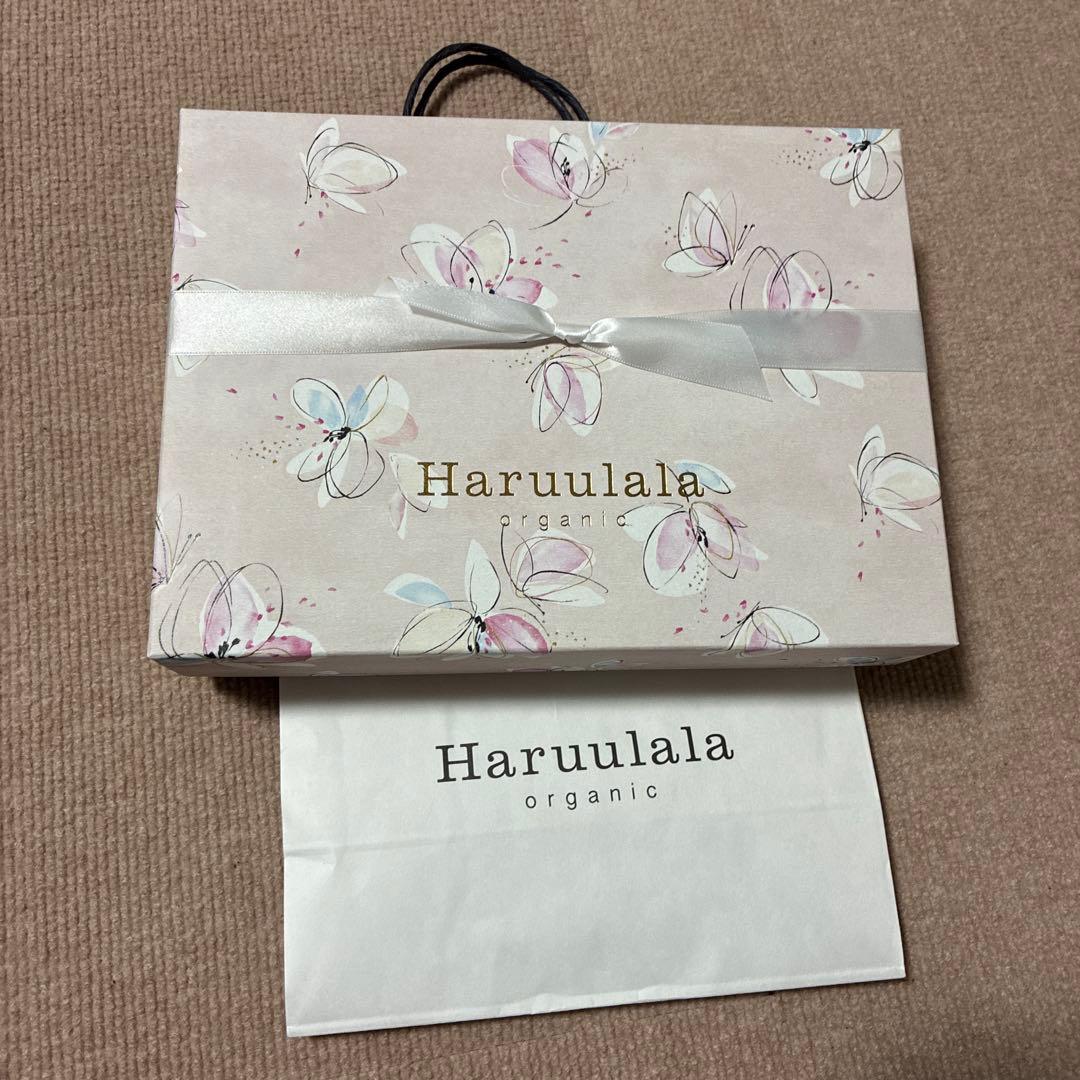 【haruulala】オーガニックコットン出産祝い2点セット