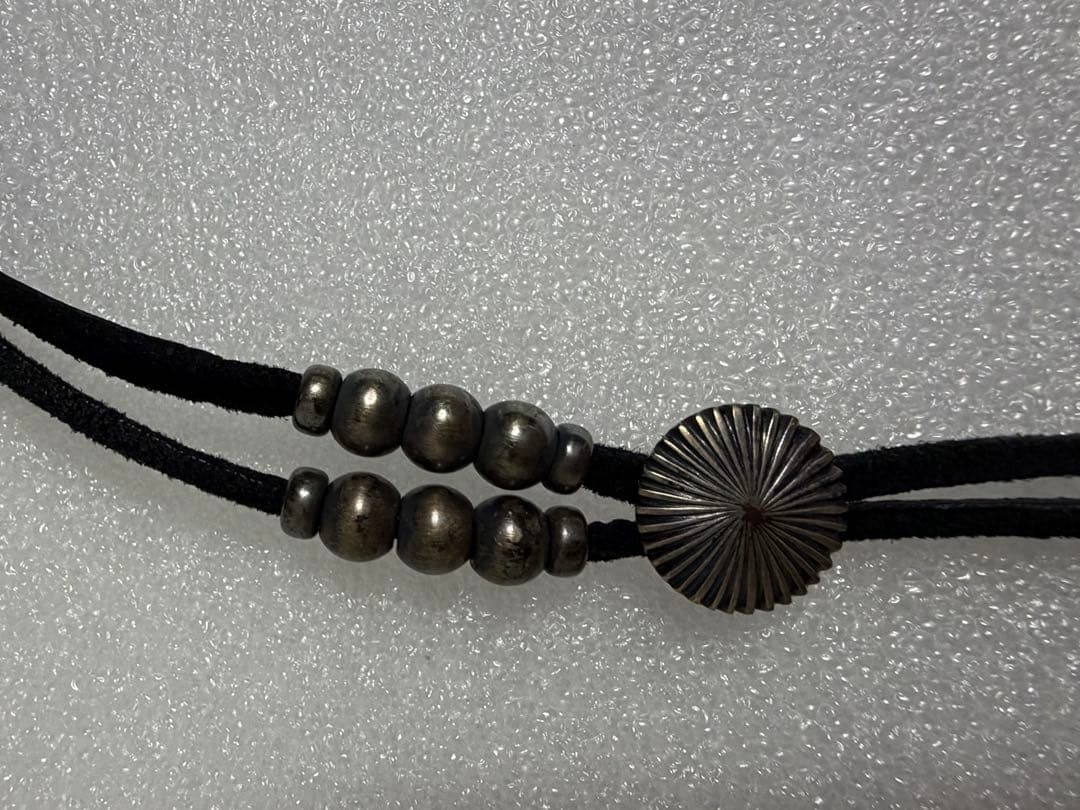 LEATHER&SILVER MOTO モト ネックレス ループタイ