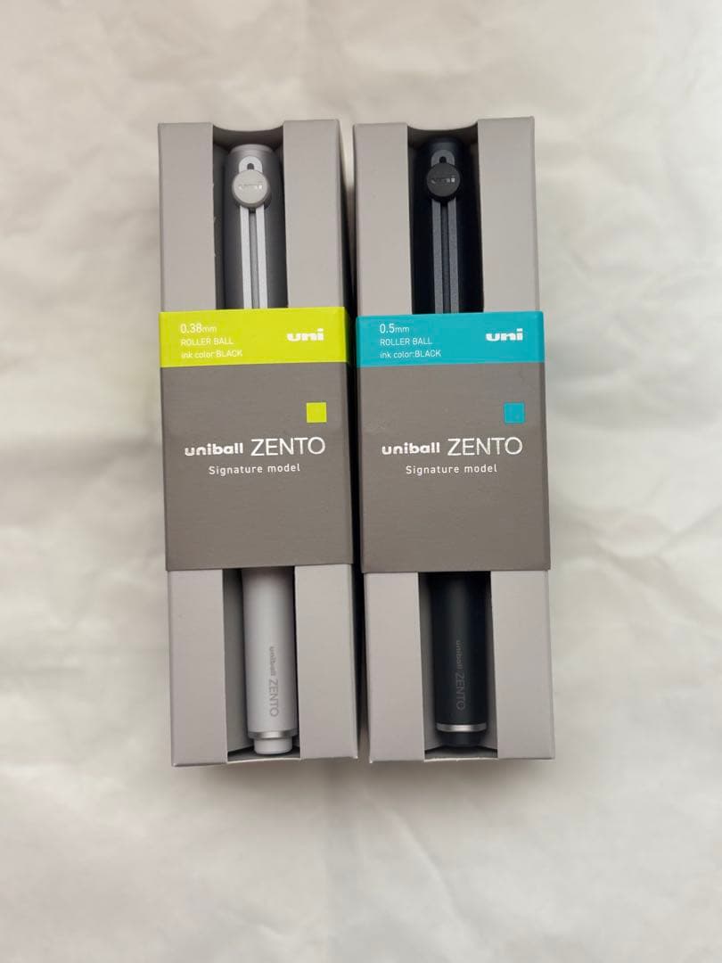 新品未使用 uni uniball ZENTO シグネチャーモデル 2種セット
