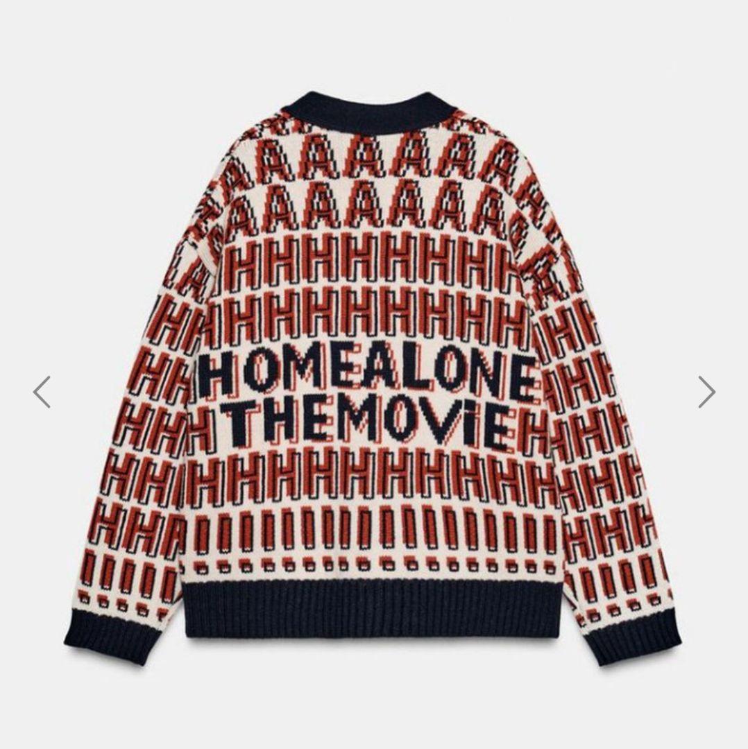 新品　ZARA ホームアローン　ニット　L-XL