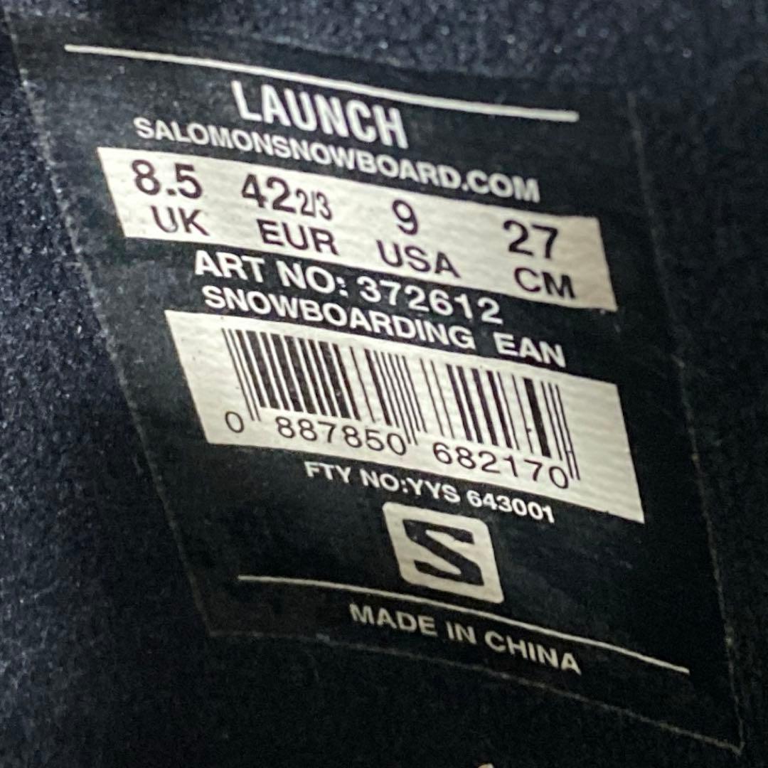 【即日発送】SALOMON サロモン スノボブーツLAUNCH ローンチ27cm