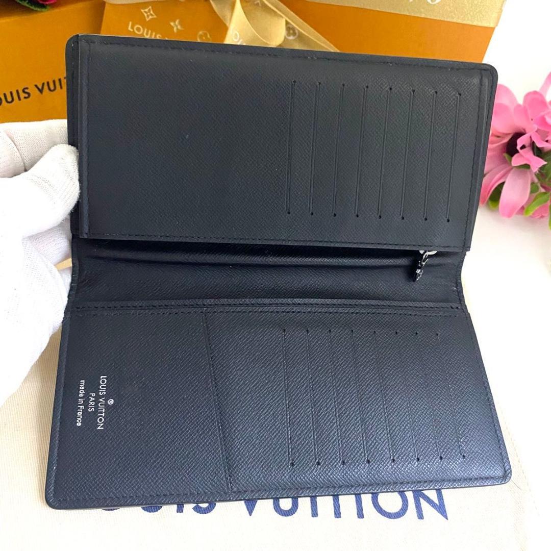 ルイ ヴィトン◎ポルトフォイユ ブラザ エクリプス モノグラム ブラック 長財布